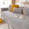 Lamb velvet sofa cushion thickened non-slip plush cushion winter sofa cover cover