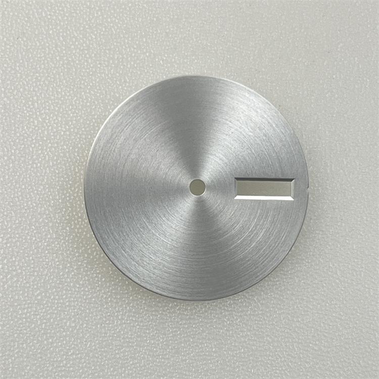 Pionowa tekstura 28,5 mm Pusta tarcza zegarka Tarcze zegarka dla mechanizmu NH35/ NH36/ NH34 Akcesoria DIY Brak/ Pojedynczy/ Podwójny kalendarz