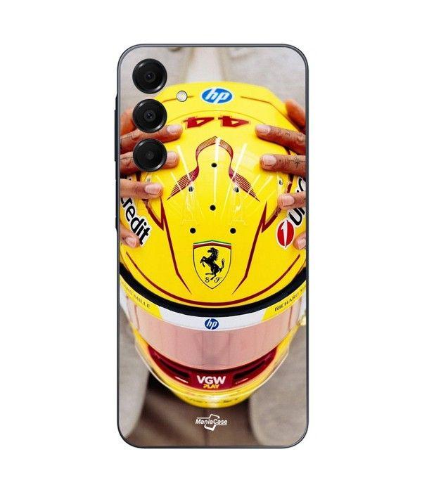 Coque Pour Samsung Galaxy A15 Hamilton 44 Casque Ferrari Official Maniacase