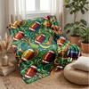 Football Passion Poster Theme blanket Lightweight Warm Flannel Blanket Decorative Throw Blanket for Home Decoration