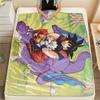 Dragon Ball character Print Flannel Blanket High quality Comfortable for All Seasons Home Decor Warmth and Comfort Perfect for Christmas Gifts