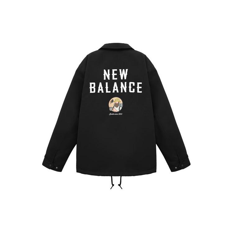 Мужские пуховики New Balance Черный Лацкан Умеренный Другое NQA89011-BK S