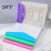 Protective File Sleeves for Office Document Bag, 11-Hole Loose-leaf Design, Highly Transparent Sheet Protectors, Tear Resistant Holders Snap-on