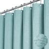 Hundun Faux Linen Shower Curtain