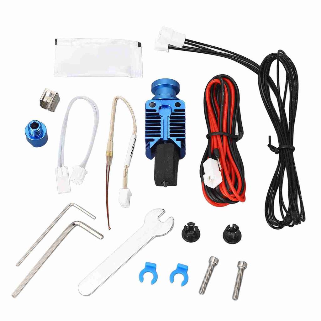 TZ End3 Extruder Head Kit High Speed 3D Printer Assembled Extruder Kit with 0.4mm Hardened Steel