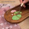 Children's Day Cloisonné Enamel Coaster DIY Kit - Chinese Style Tea Mat for Parent-Child Activities