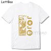 Jojos Bizarre Adventure Printed T Shirt Men Japanese Anime Male Tshirt Short Sleeve Funny