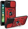 For iPhone SE 2020 Case SE 2022 SE 2 3 SE2 SE3 Shockproof Armor Lens Protector Phone Cover For iPhone 7 8 iPhone7 Case With Ring