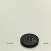 Four-Eye Black Button Resin Button Versatile Trench Coat Suit Jacket Button Men'S And Women'S Clothes Decorative Flat Button