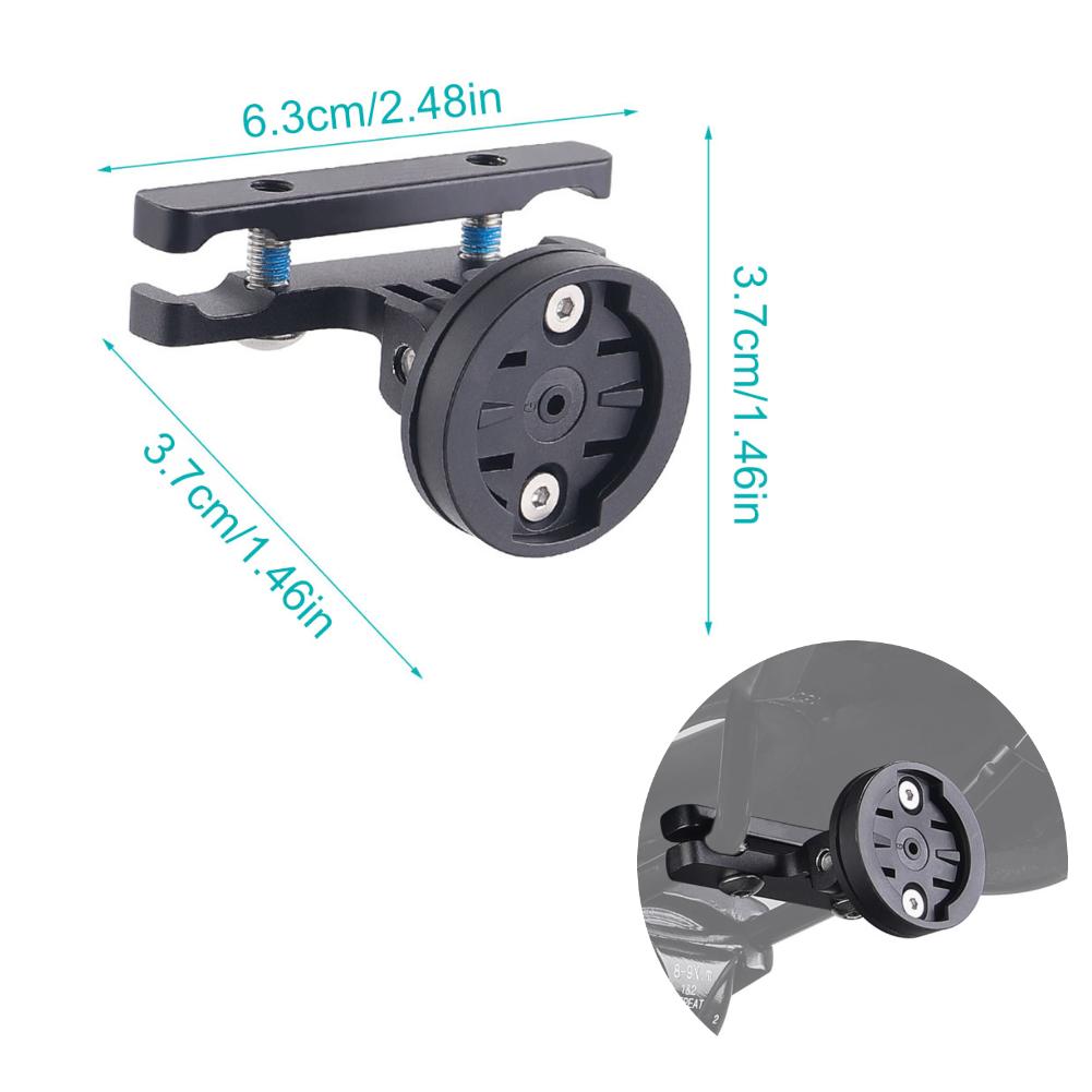 Fahrrad Rücklicht Sattelhalterung Sattelstützenmontage MTB Radsport Fahrrad Lampenhalter Anti-Rutsch für Garmin Varia Radar/Action-Kamera