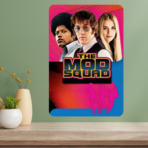 Mod Squad Classic TV Show Metal Poster Sign 20x30cm(7.8x11.8inch)