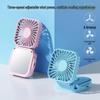 USB Rechargeable Mini Neck Hanging Foldable Fan: Portable, Handheld, Desktop, for Office & Outdoor Use