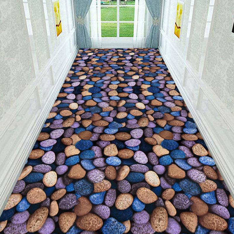 

Классический цветочный ковер для коридора, свадебный ковер для гостиной, спальни, отеля, коридора, нескользящие коврики 80cm*200cm