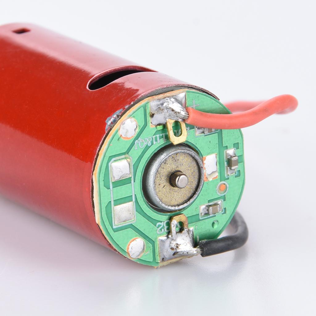 1Pcs 6V-7.2V Motor Vermelho Motor 390 Peças de Reposição Para Modelo de Tanque RC Henglong 1/16 Peças de Upgrade Versão 6.0/7.0
