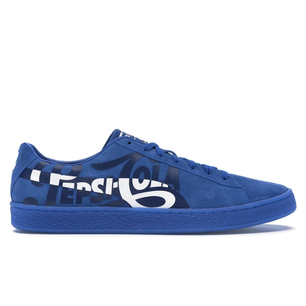 

Кроссовки Puma Pepsi x Suede Classic Clean Blue Unisex Puma-Silver 366332-01