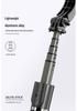 Bluetooth Integrated Selfie Stick with L08 Gimbal Stabilizer and Anti-Shake Tripod