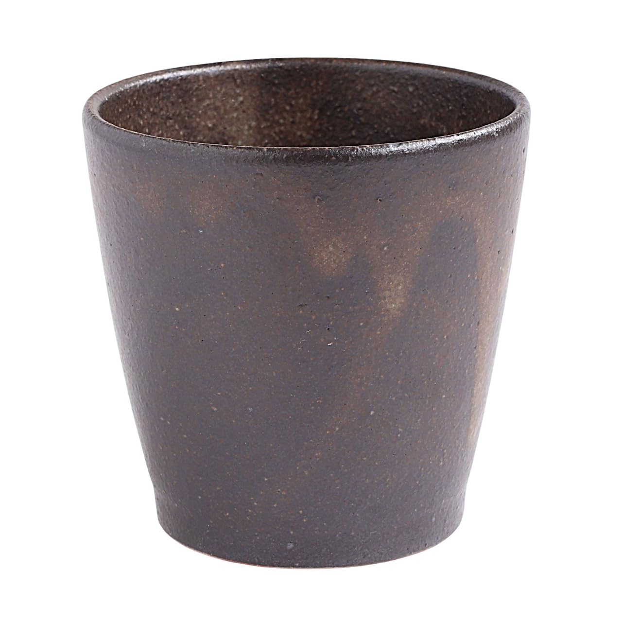 Tori Purple Smoke Shochu Cup  Shigaraki Ware  W516-11