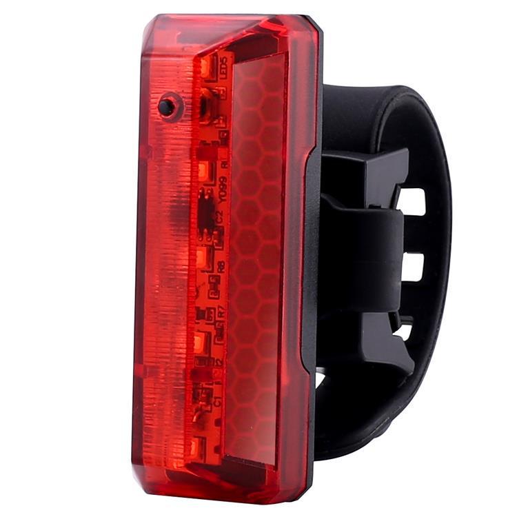 NQY USB Rechargeable Rainproof Bicycle Taillight with Long Battery Life