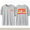 Summer Fox Racing Cross  country Mountain Bike Commemorative T  shirt High Quality Fashion Unisex Women T  shirt Round Neck