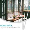Shutter Rotary Rod Blind Stick Replacement Accessories Outdoor Curtain Rods Tie Wand Pp Window Opener Pole Curtains for Windows