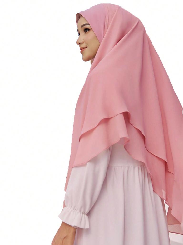 Ready To Wear Instant Hijab For Muslim Women Full Cover Head Wraps Scarf