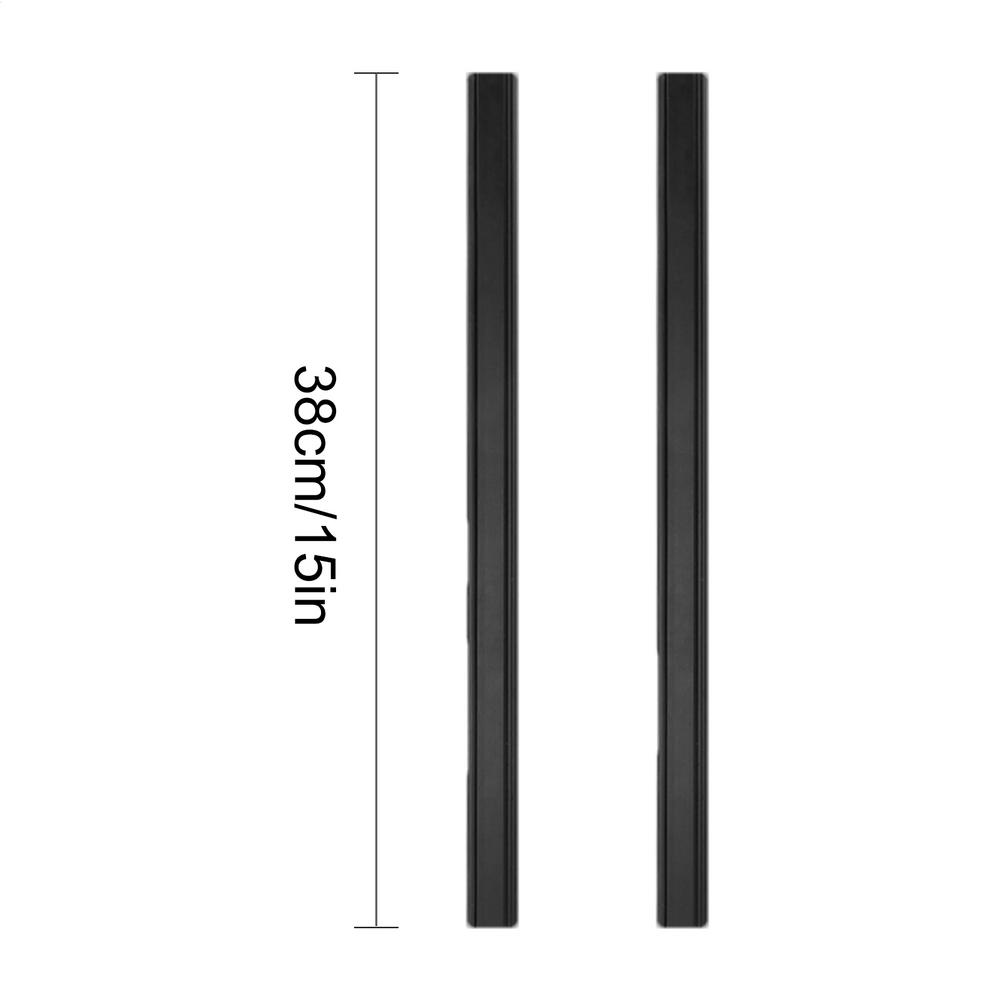 

Car Side Window Wipers 2pcs Rubber Side Window Wipers Auto Window Glass Wiper Replacement For Removing Water Droplets Or Fog