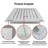 White Air Vent Grille Aluminum Alloy Return Air Grill New Vent Cover  Attics