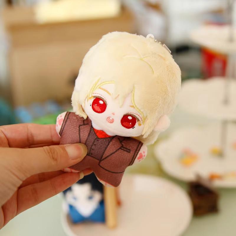 10cm Plyšové hračky Anime postavičky Moriarty v zemi zapomnění Anime panenky Hvězdicové tělo Pískací plyšové panenky Dárky pro fanoušky Dekorace domova