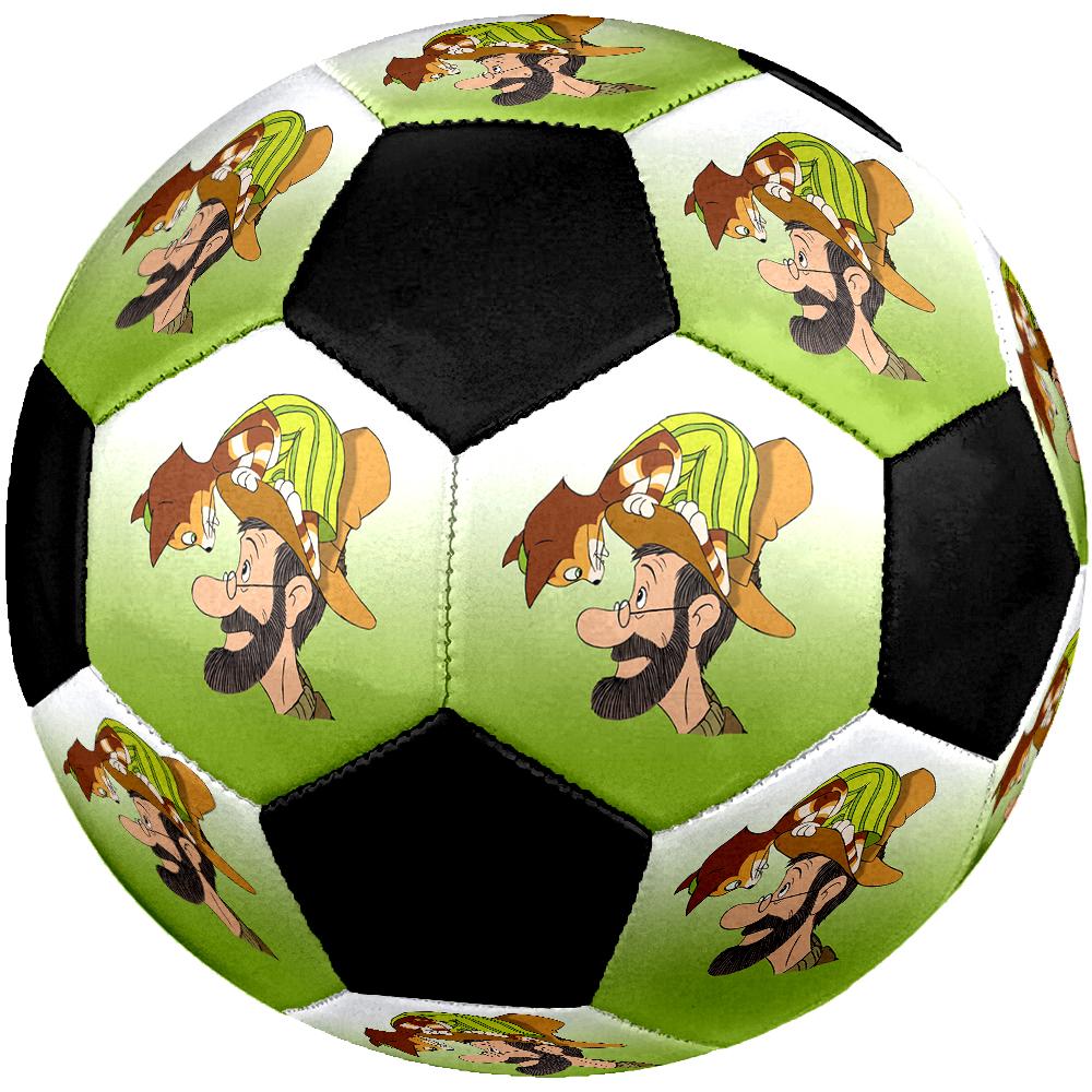Pettson and Findus Theme Size 5 Soccer Ball, Suitable for Both Indoor and Outdoor Matches, a Gift Suitable for Everyone.