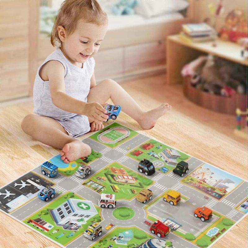 24pcs Christmas Advent Calendar Car/marine Animal Blind Box Kid Countdown Calendar Surprise Toy Building Blocks For Boys Girls