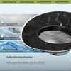 Beneunder Hydrogen Silver Black Glue Sun Hat