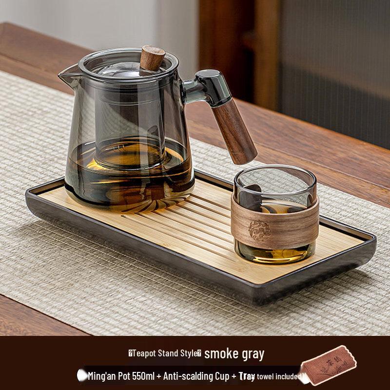 ZISIZ Glass Teapot for Office & Personal Use