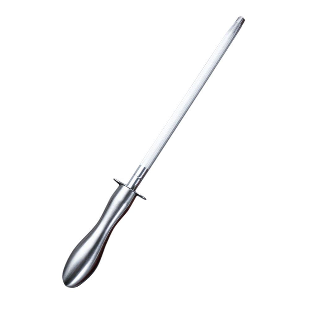 Steel Honing Rod for Cutting Tools Precision Grinding Fine Grain High Hardness Kitchen Sharpener Chef Tool Multi-Functional