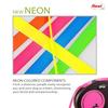 Flexi New Neon Einziehbare Leine, Bandtyp, Klein, 5 m, Pink [Offizielles japanisches Produkt]