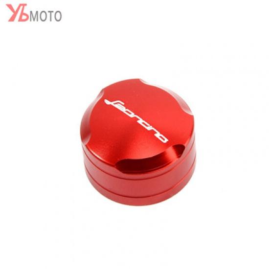 Flash Deals Cilindru din aluminiu pentru motociclete față și spate Combustibil lichid de frână Capac rezervor Capac rezervor pentru benelli Leoncino 500