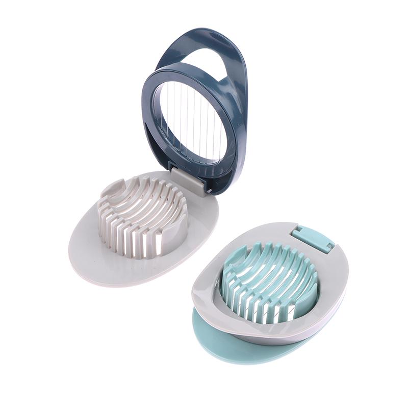 1Pc Multipurpose Stainless Steel Wire Egg Slicer For Hard Boiled Eggs Metal Egg Cutter Fruit Garnish Slicer Kitchen Gadgets