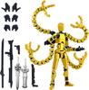 Titan 13 Action Figure,Assembly Completed 3D Printed T13 Multi-Jointed Movable Robot with Full Articulation Lucky13 Nova13 Dummy