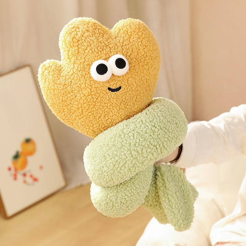 

Большой размер Тюльпан Цветок Плюшевая Подушка Мягкое Растение Цветок Плюшевая Игрушка Украшение Дома Подушка Объятия Креативный Подарок На День Рождения 150cm жёлтый