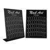 50Pcs Nail Art False Tips Chart Display Board   Nailtips Polish Gel Color Card (White)