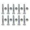 Lock Nuts Shear Pins 510015 51001500 709155 High Quality Set Of 10 Shear Pins 1128DE 924DE ST420-ST924. Models: 828D