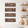 Farmhouse Wooden Sign Family Love Faith Hope Butterfly Rustic Plaque For Front Porch Door Wall