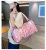 Multifunctional Yoga and Sports Travel Bag with Dry/Wet Separation, Large Capacity, and Trolley-Ready Design.
