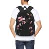 Japanese Cherry Blossom Pattern Student Backpack School Bag Hiking Travel Daypack for Men Women Fashion Bookbag Shoulder Bags