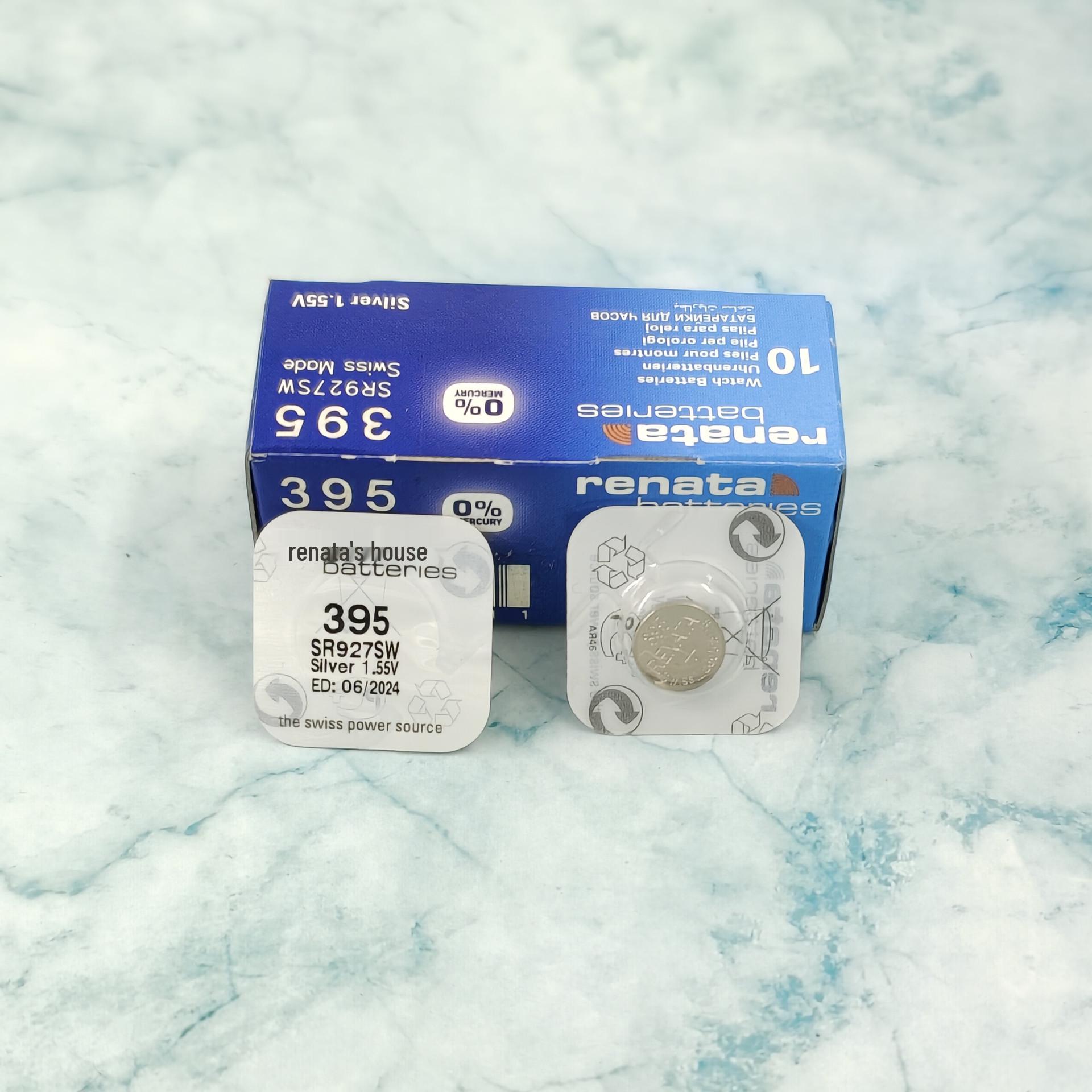 

Швейцария Renata 395 SR927SW Батарейка для часов (Цельный кусок)