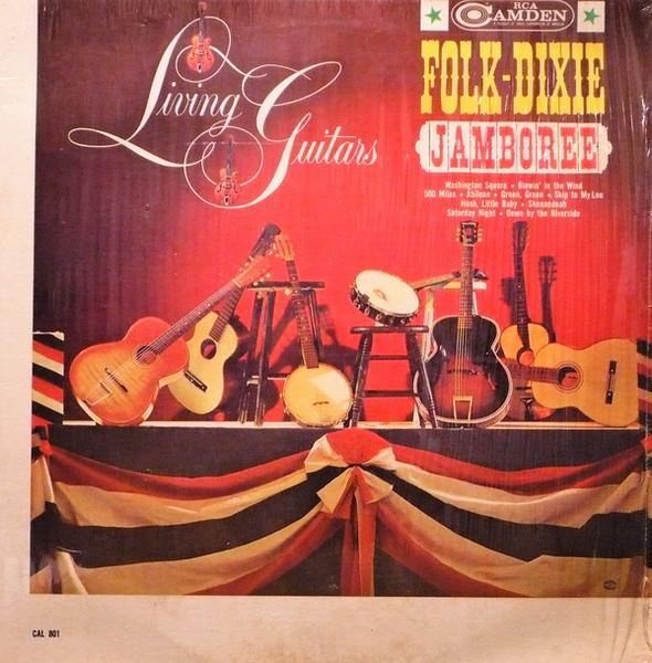 

Виниловая пластинка LIVING GUITARS FolkDixie Jamboree CAL801 RCA Camden 196 Джаз США Б/у