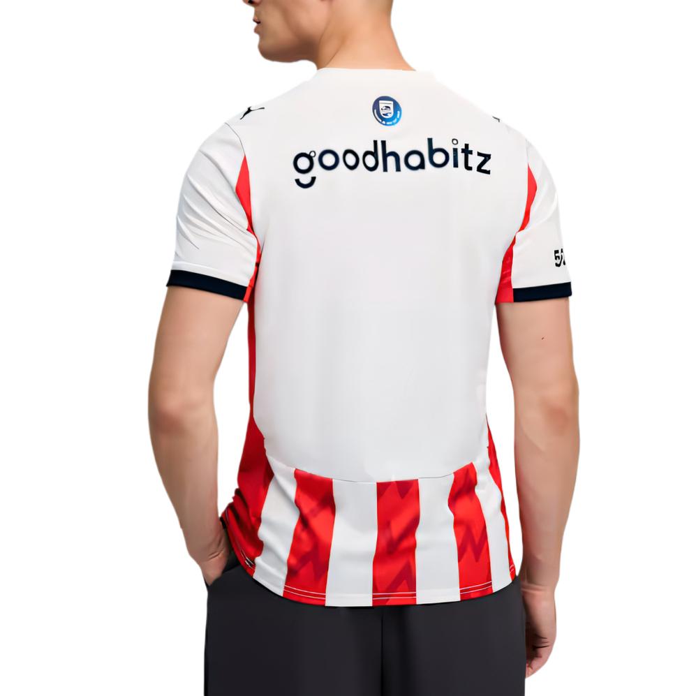 Puma Psv Eindhoven 2025-26 Season Home Edition Casual Sports Minimalist Premium Football Jersey Men jersey 780420-01