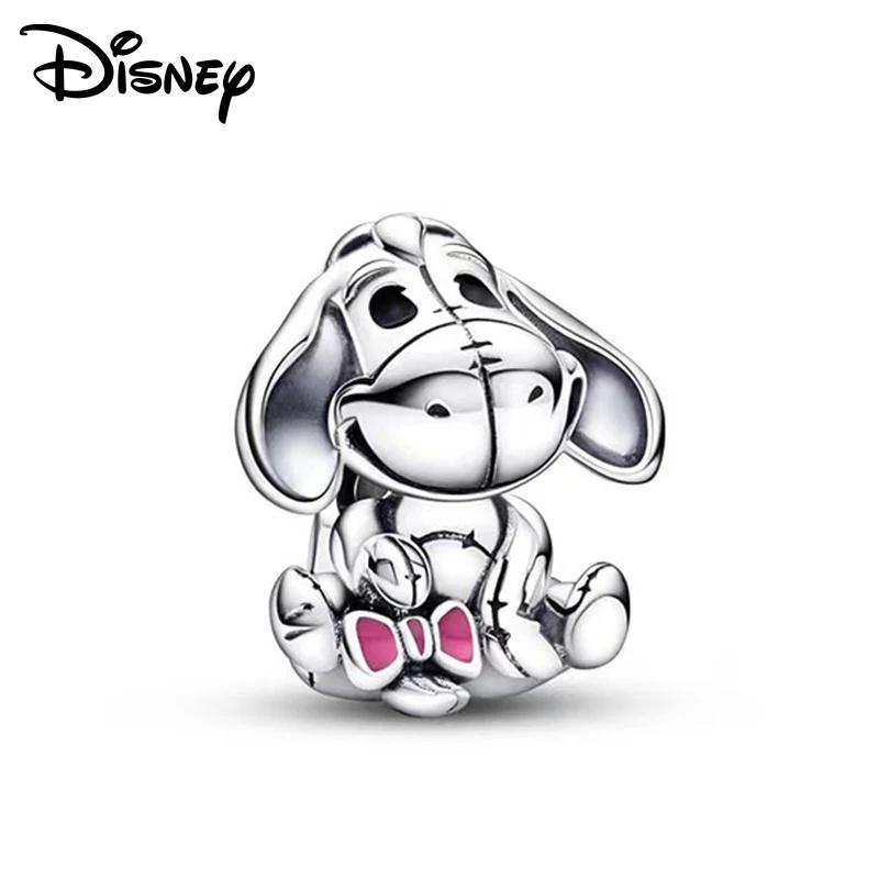 925 Silver , Minnie, Stitch and Alice s Adventures in Wonderland Pendant Beads Suitable for Girls DIY Bracelet
