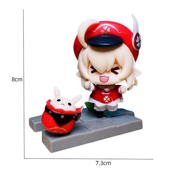 27cm Genshin Anime Figure Genshin Impact Raiden Shogun /Keqing /Mona Action Figure Collectible Model Toys