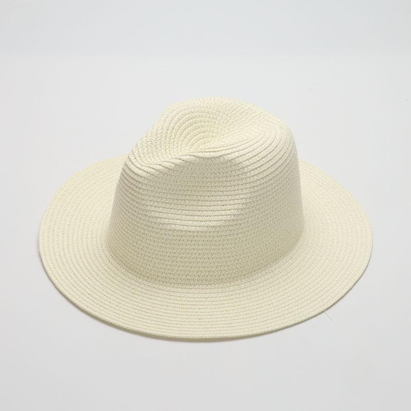 Hat Women Summer Beach Ladies Casual Panama Hat Men Jazz Cap Fashion Sun Hats Female Wide Brim Outdoors Gorro Chapeu Floppy