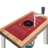 A96I-Router Lift With Fixed Base-Router Insert Plate-Woodworking Universal Router Lift Base For 65Mm Dia Router Motor